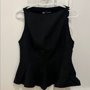 Zara peplum top